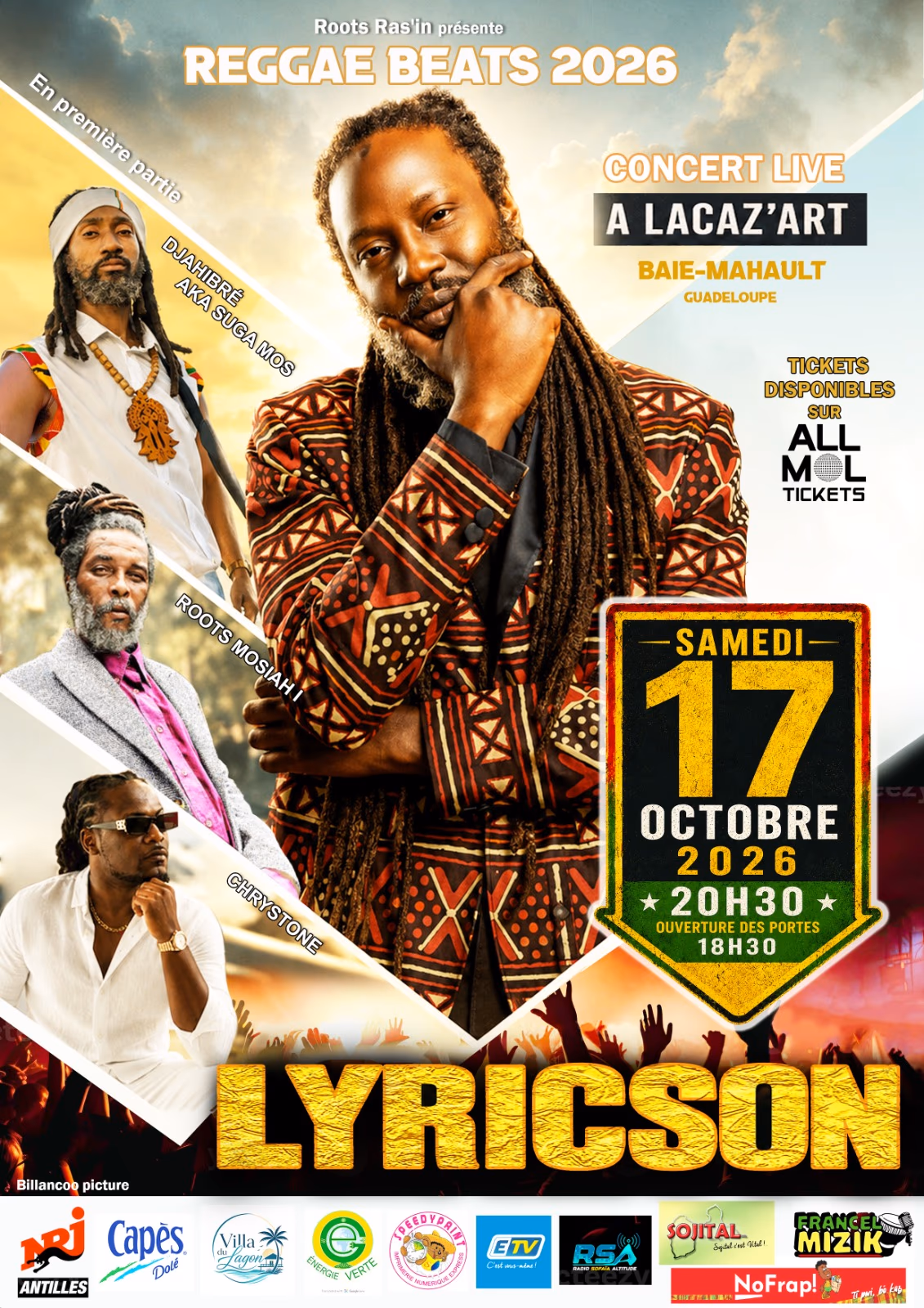 REGGAE BEATS @Lacaz'art - 18 octobre 2026 - LACAZ’ART BAIE-MAHAULT, Baie-Mahault