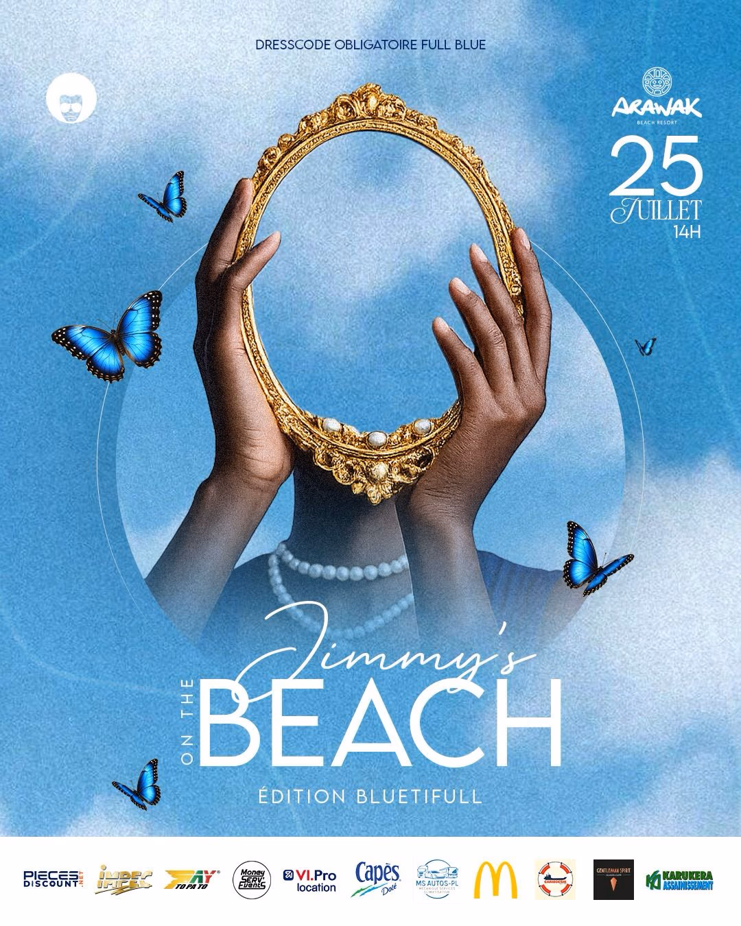 Jimmy's On the Beach ed. BLUETIFULL - 25 juillet 2026 - ARAWAK BEACH RESORT