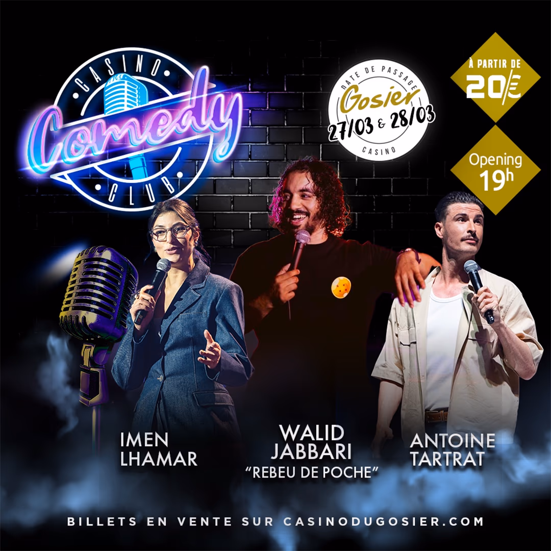 CCC: Casino Comedy Club avec WALID JABBARI