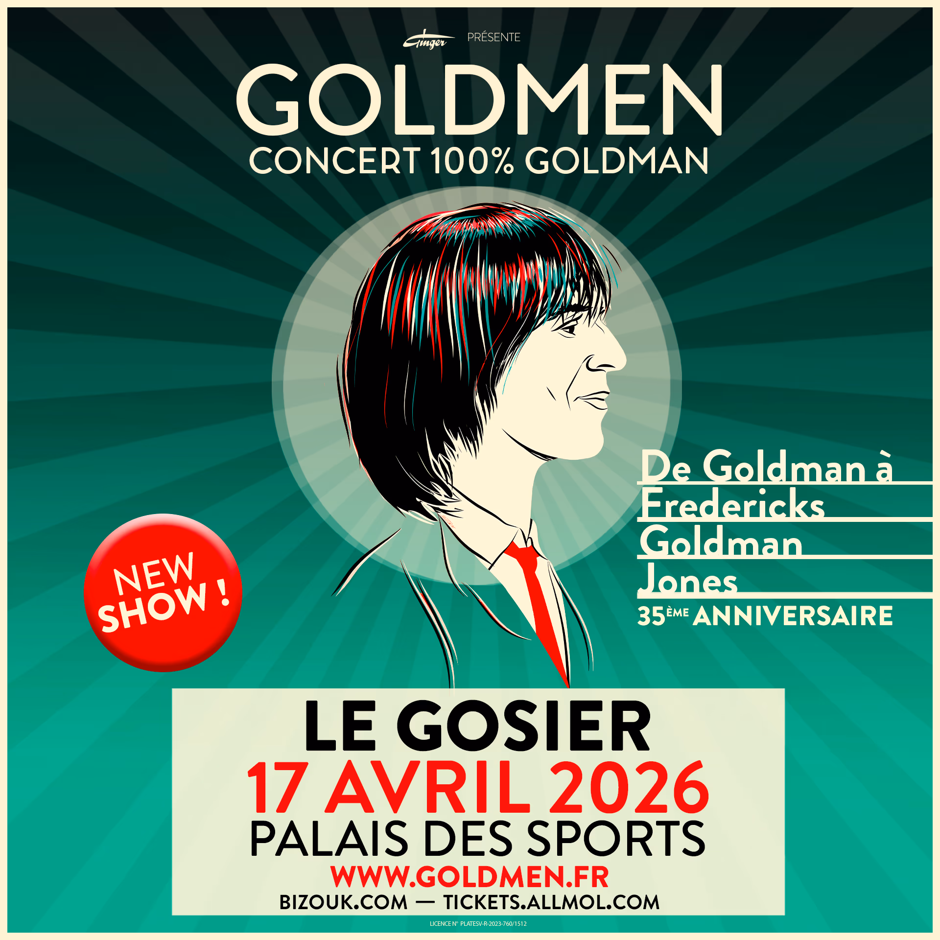 GOLDMEN - Concert 100% GOLDMAN