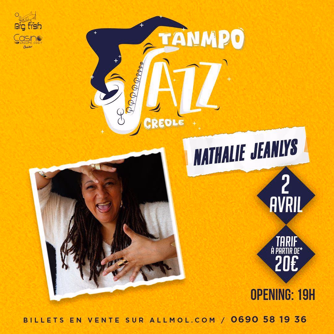 Tanmpo Jazz Creole avec NATHALIE JEANLYS