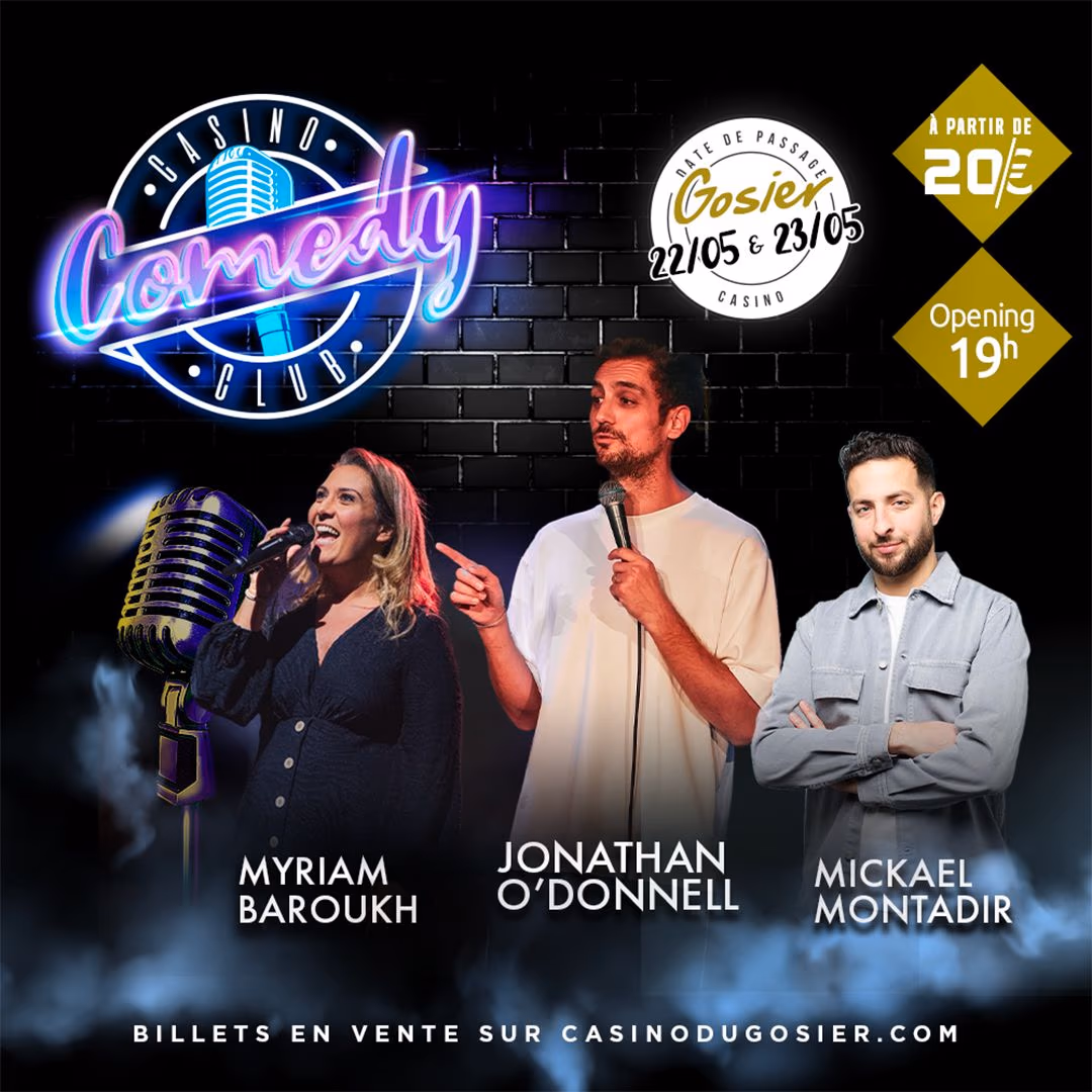 CCC: Casino Comedy Club avec JONATHAN O'DONNELL
