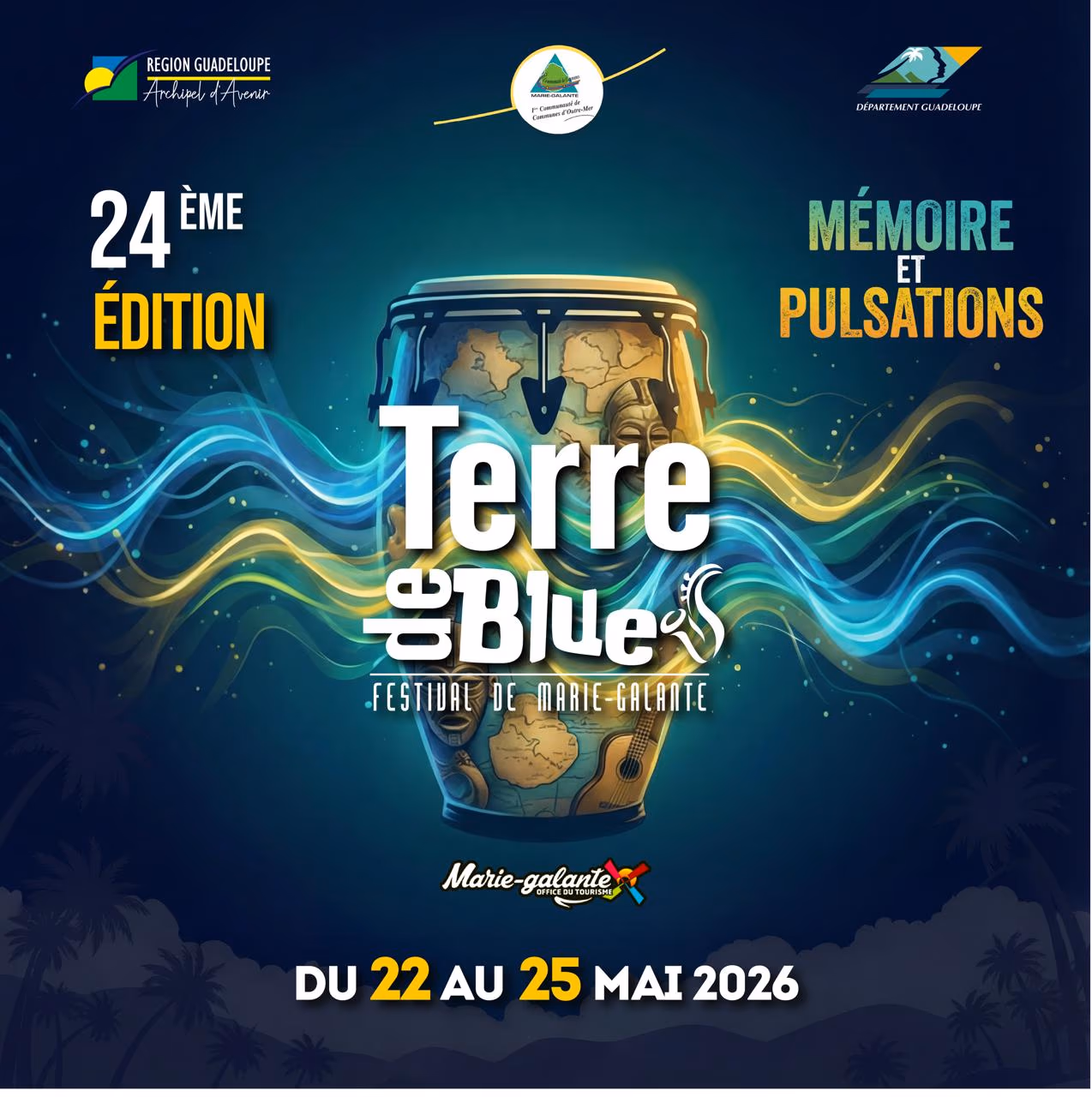 971 - Pass 3 jours - Festival de Marie-Galante Terre de Blues 2026