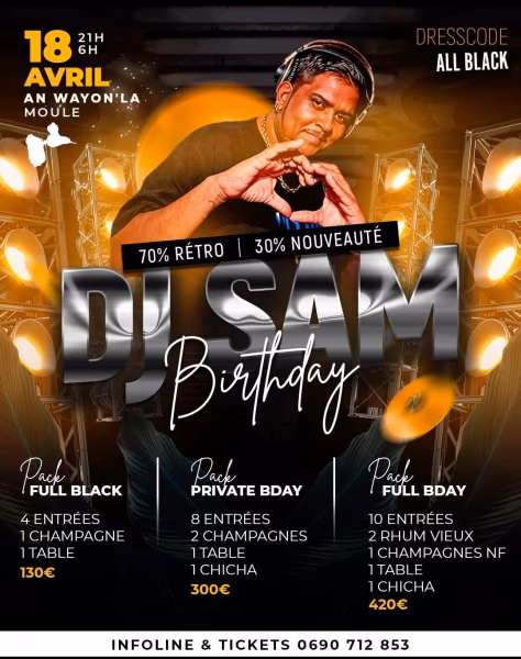 Dj Sam Birthday