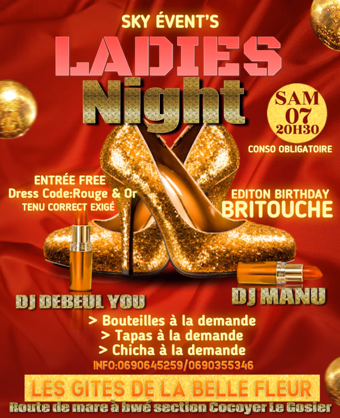 Birthday Bibouche - 7 février 2026 - Les gîtes de la belle fleur, Le Gosier