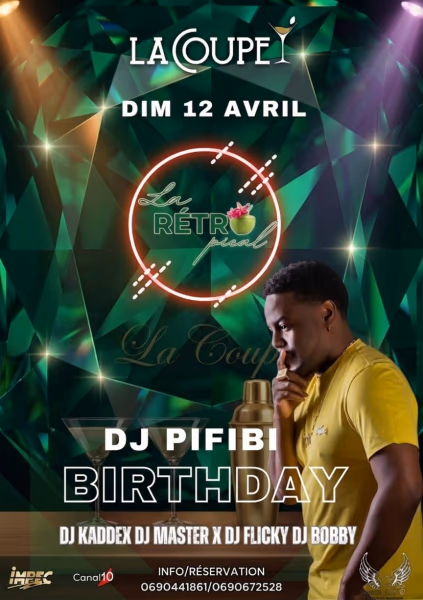 Retropical Dj Pifibi Birthday