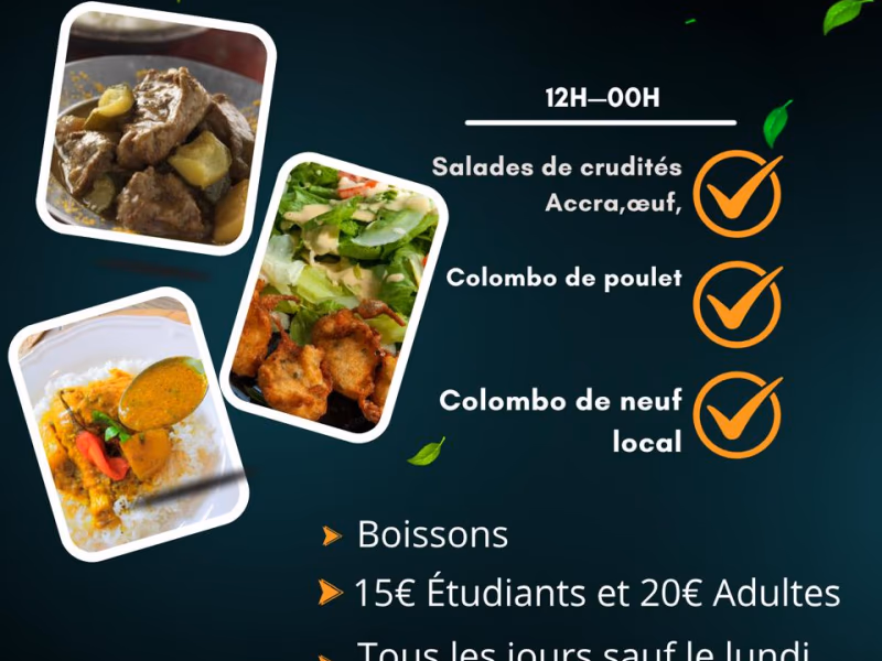 Buffet Dansant - 2 avril 2026 - Marie-Galante, Grand-Bourg