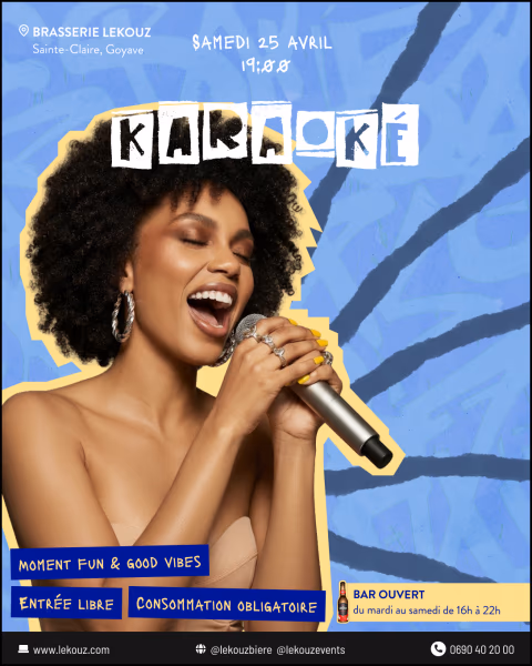 Soirée Karaoké à La Brasserie Lekouz
