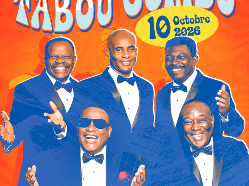 Tabou Combo - Concert Live - 10 octobre 2026 - Palais des Sports du Gosier, Le Gosier
