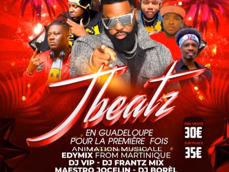 Jbeatz - 13 juin 2026 - Salle Fauchery, Le Moule