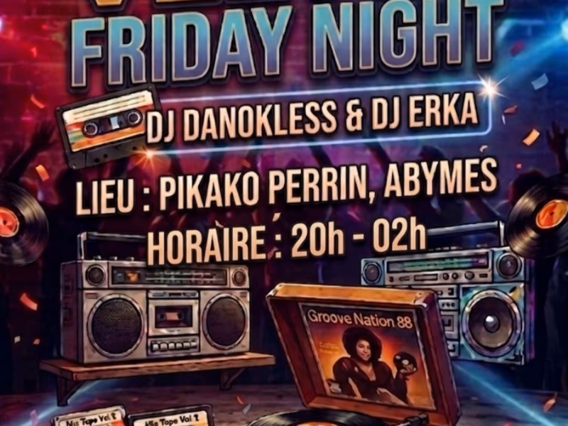Velvet Friday Nigth - 5 juin 2026 - Pikako loung, Les Abymes