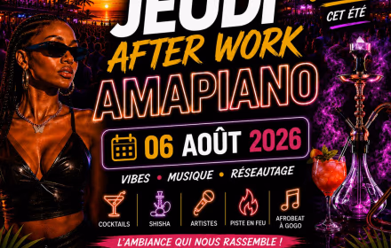 Jeudi After Work Amapiano - 6 août 2026 - Zénith Club, Le Gosier