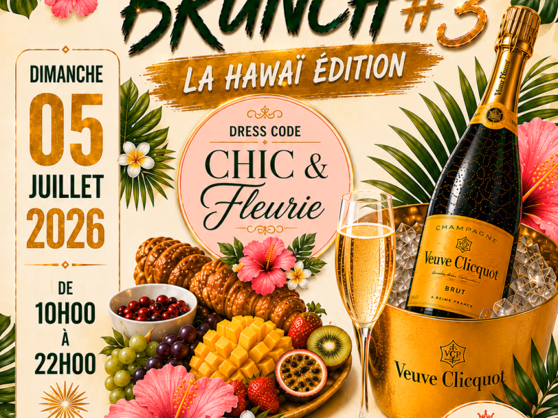 Tropical Brunch 3 - 5 juillet 2026 - Trait-d'Union, Vieux-Habitants