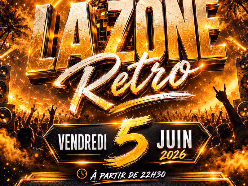La Zone Retro - 5 juin 2026 - L'Instant Discothèque, Les Abymes