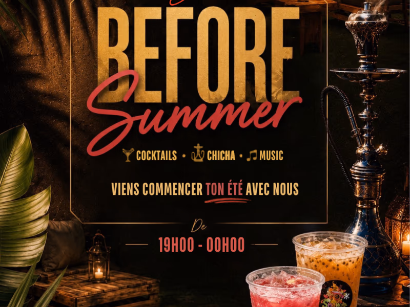 Before Summer - 17 juin 2026 - BS Snack, Les Abymes