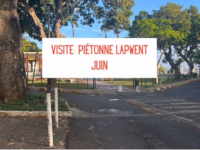 Visite Piétonne Lapwent - 6 juin 2026 - Arrêt de bus de la gare routière Da..., Pointe-à-Pitre