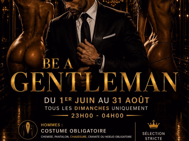 Be A Gentleman - 14 juin 2026 - L'Extase Club, Le Gosier