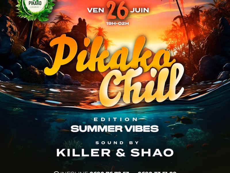 Pikako Chill - Summer Vibes - 26 juin 2026 - PIKAKO, Les Abymes
