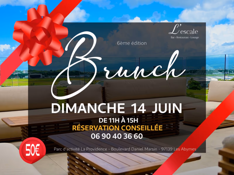 Brunch - 14 juin 2026 - L'escale, Les Abymes