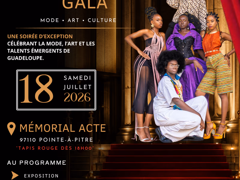 Mod'Art Gala 2026 - 18 juillet 2026 - Mémorial ACTe, Pointe-à-Pitre