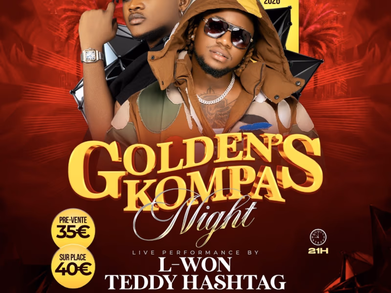 Golden Kompa - 8 août 2026 - L'infini, Le Gosier