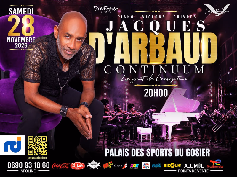 Le goût de l'exception - 28 novembre 2026 - Palais des Sports du Gosier, Le Gosier