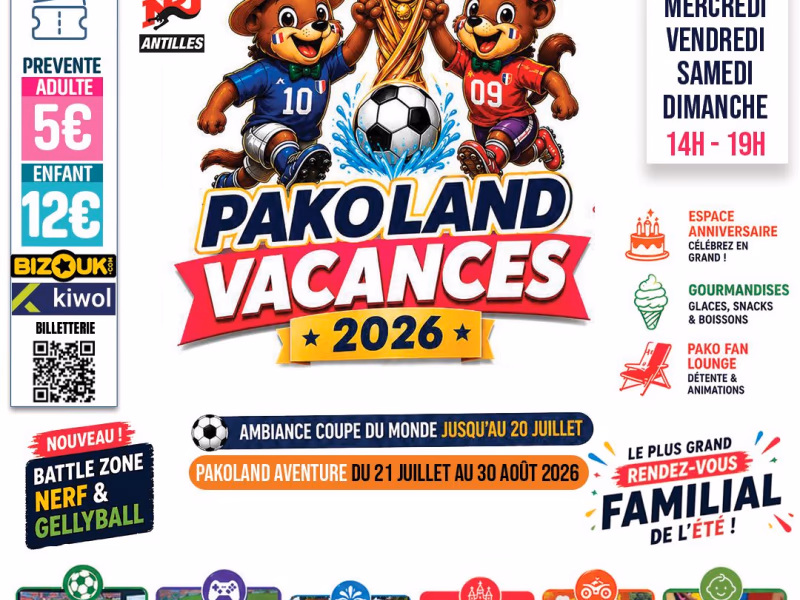 Pako Land - Dimanche 05 Juillet 2026 - 5 juillet 2026 - Jardins de Pako, Baie-Mahault