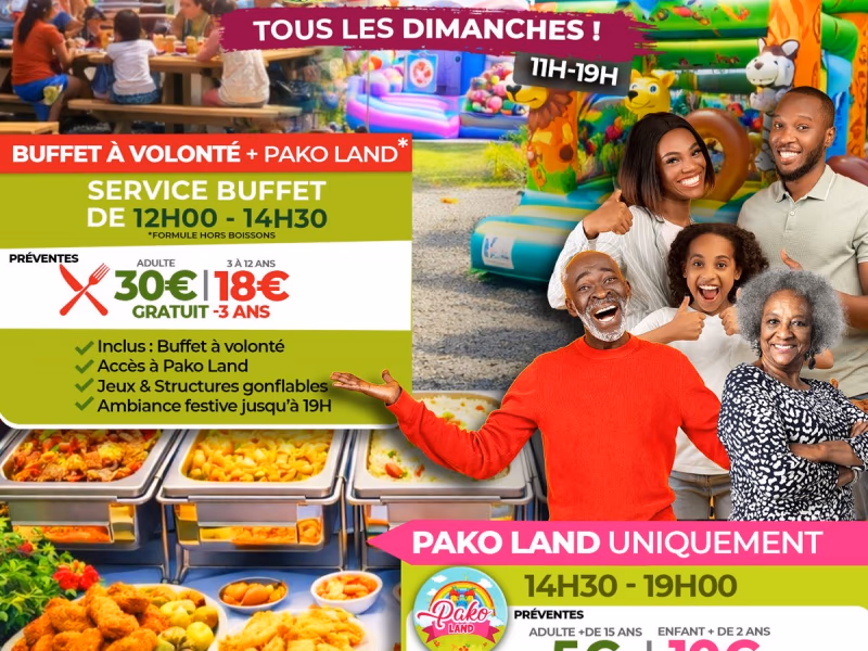 Family Funday - Dimanche 26 Juillet 2026 - 26 juillet 2026 - Jardins de Pako, Baie-Mahault