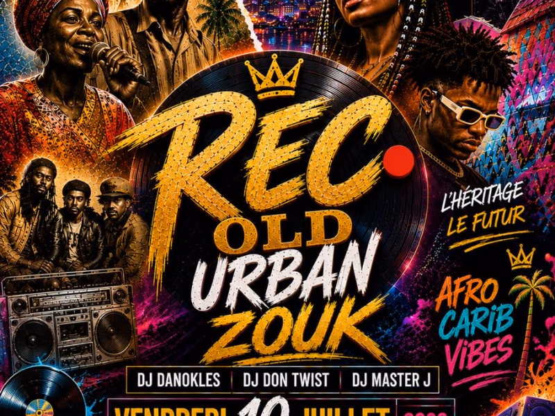 Rec. Old Urban Zouk - 10 juillet 2026 - Topaz, Le Gosier