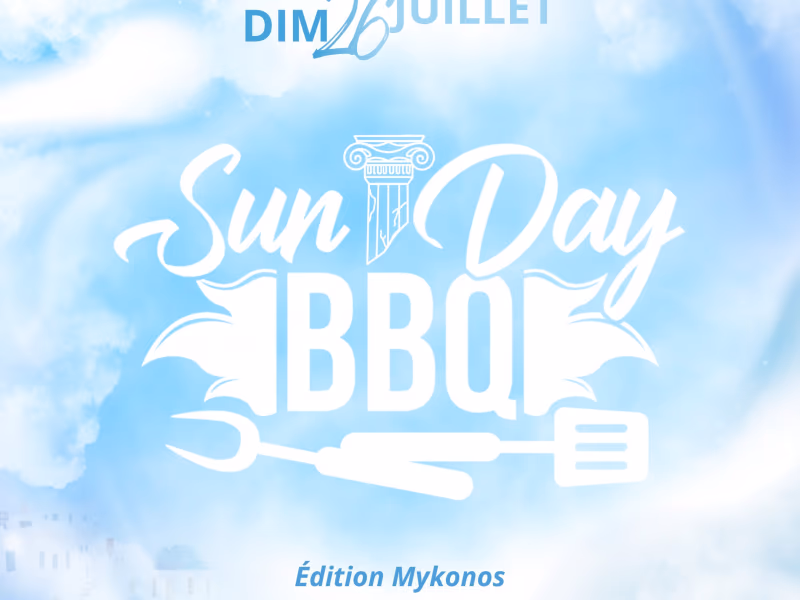 Sunday Bbq – Mykonos - 26 juillet 2026 - Espace sheik, Baie-Mahault