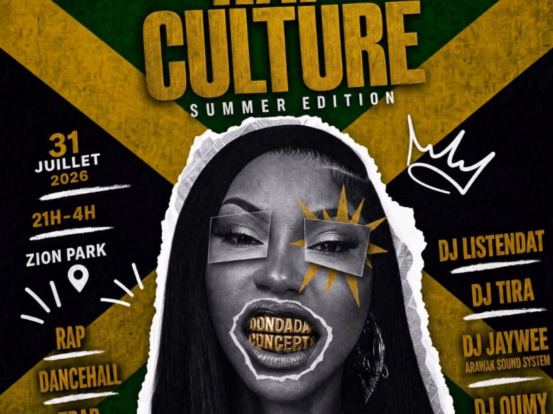 Rap Culture - 31 juillet 2026 - zion park, Le Gosier