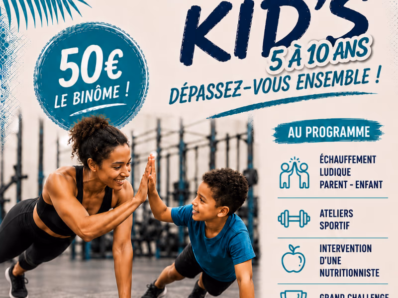 Warrior Kid'S - 8 août 2026 - Simply Fit (Jarry), Baie-Mahault