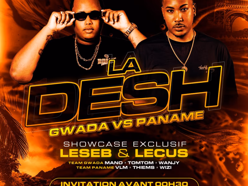 La Desh - Lecus & Leseb En Showcase - 21 juillet 2026 - Infini Club, Le Gosier