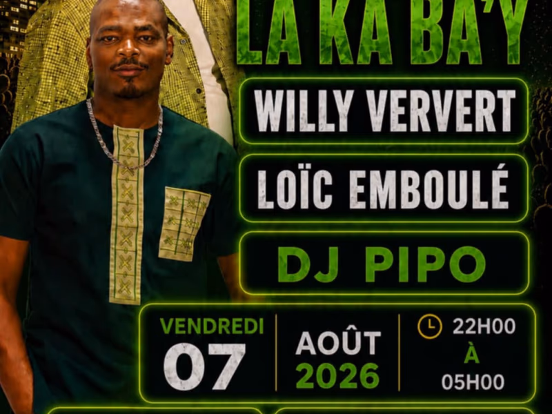 Mi La Zouk La Ka Ba'Y - 7 août 2026 - La Cascade Discothèque, Le Gosier