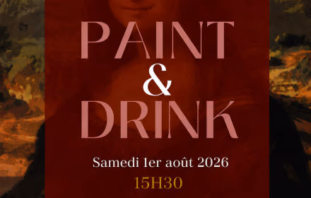Paint&drink - 1 août 2026 - Restaurant Nil, Sainte-Anne