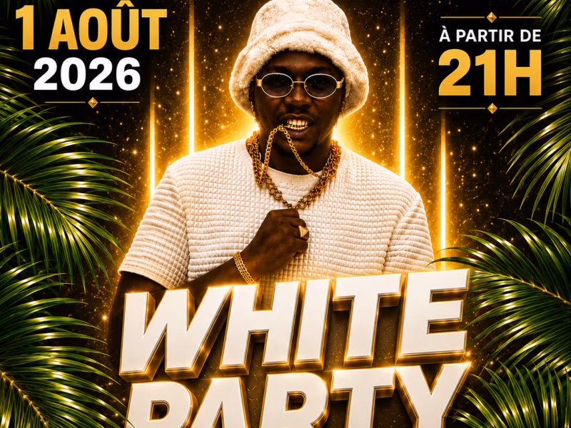 White Party - 1 août 2026 - Le palma, Saint-Louis