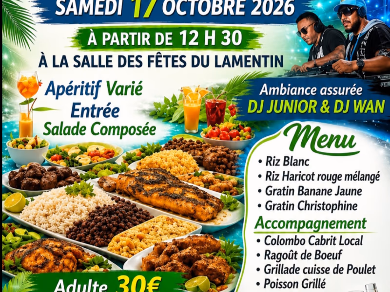 Midi-Minuit - 17 octobre 2026 - Salle Des Fêtes du Lamentin, Le Lamentin