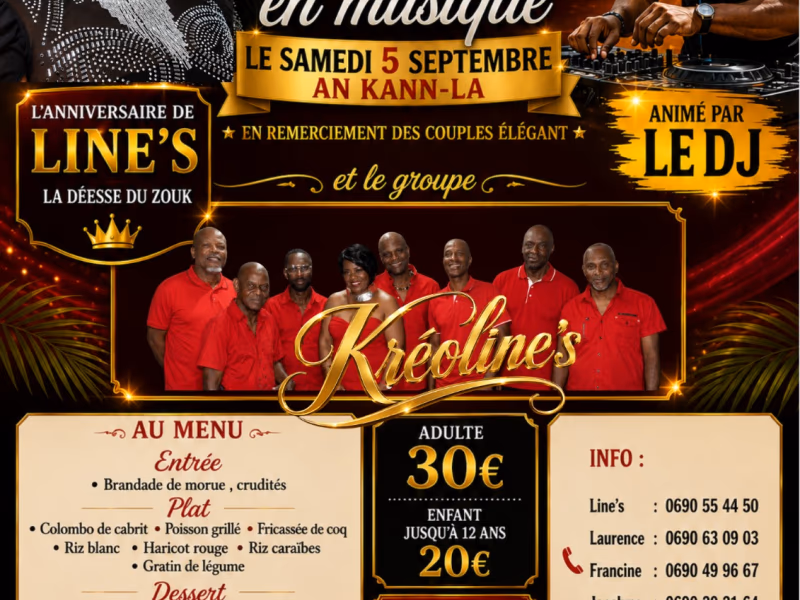 Grand Déjeuner En Musique - 5 septembre 2026 - An Kann-la, Les Abymes