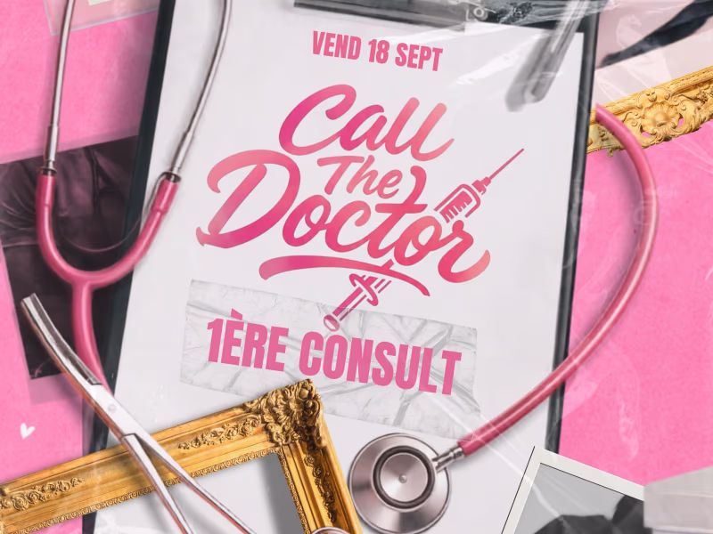 Ctd - Call The Doctor 1er Consultation - 18 septembre 2026 - Secret Médical, Le Gosier