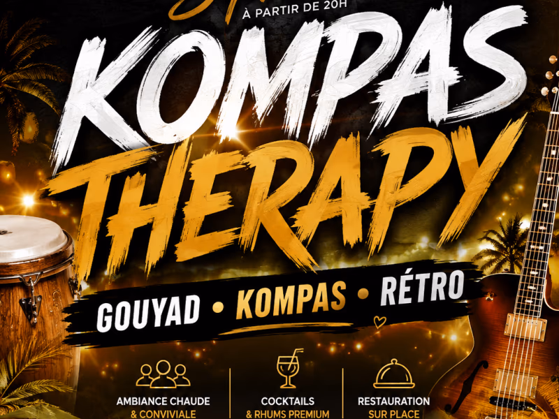 Kompa Therapy - 11 septembre 2026 - Le Vybz, Le Lamentin