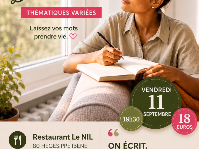 Plumes Et Saveurs - 11 septembre 2026 - Restaurant le Nil, Sainte-Anne