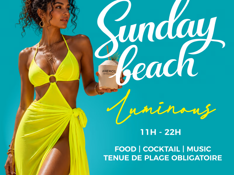 Sunday Beach 06 Septembre - 6 septembre 2026 - BEACH BAR, Le Gosier