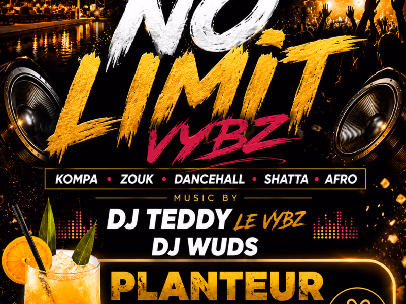 No Limit Vybz - 18 septembre 2026 - Le VYBZ, Le Lamentin