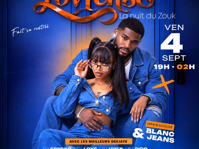 Lovtense - La Nuit Du Zouk - 4 septembre 2026 - SKYLINE, Baie-Mahault