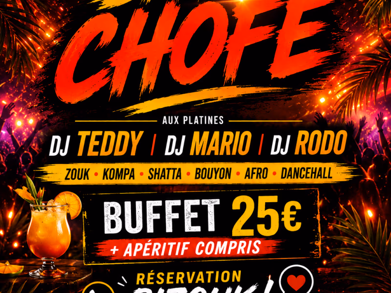 Sa Ka ChofÉ - 12 septembre 2026 - Le VYBZ, Le Lamentin