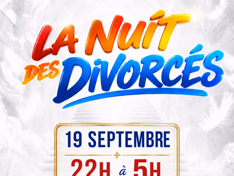 La Nuit Des Divorcés - 19 septembre 2026 - Le paradise, Les Abymes