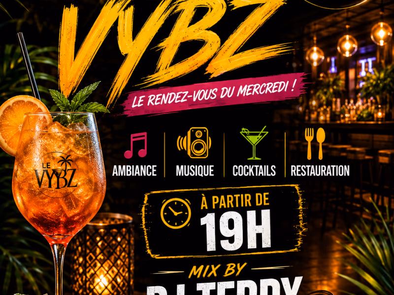 ApÉro Vybz - 09092026 - 9 septembre 2026 - Le VYBZ, Le Lamentin