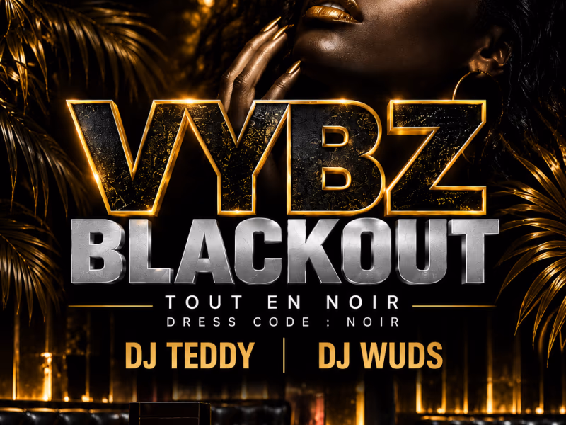 Vybz Blackout - 23 octobre 2026 - Le Vybz, Le Lamentin