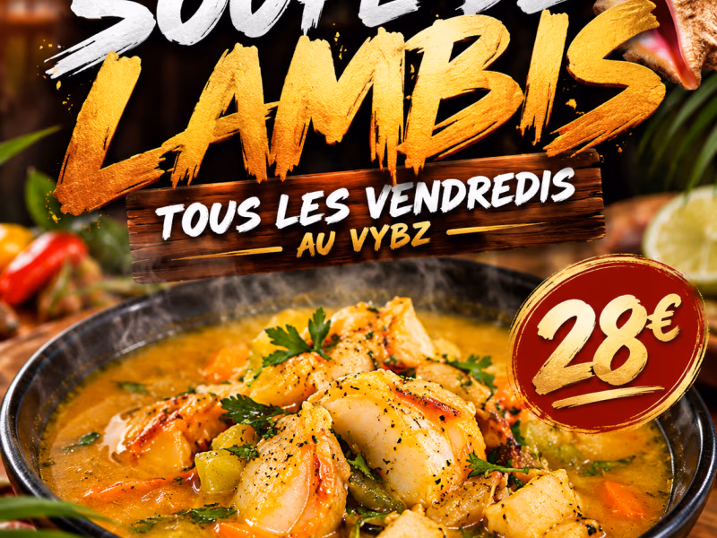 Soupe De Lambis - 16 octobre 2026 - Le Wybz, Le Lamentin