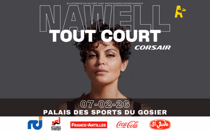 Spectacle De Nawell Madani En Guadeloupe - 7 février 2026 - PALAIS DES SPORTS DU GOSIER, Le Gosier